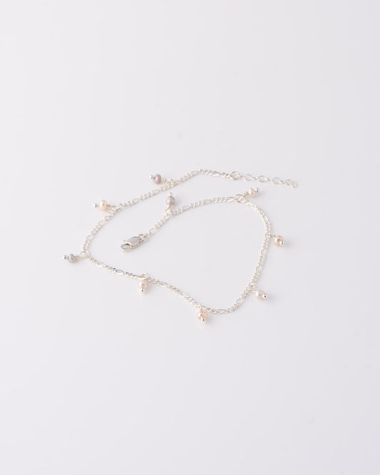 Pearl Αλυσίδα Ποδιού με Μαργαριτάρια