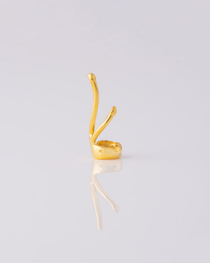 Vein Ear Cuff