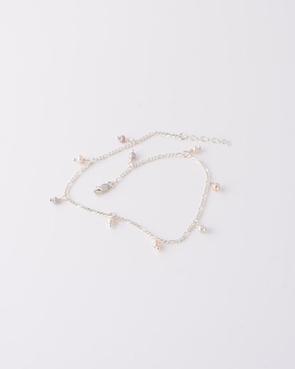 Pearl Αλυσίδα Ποδιού με Μαργαριτάρια