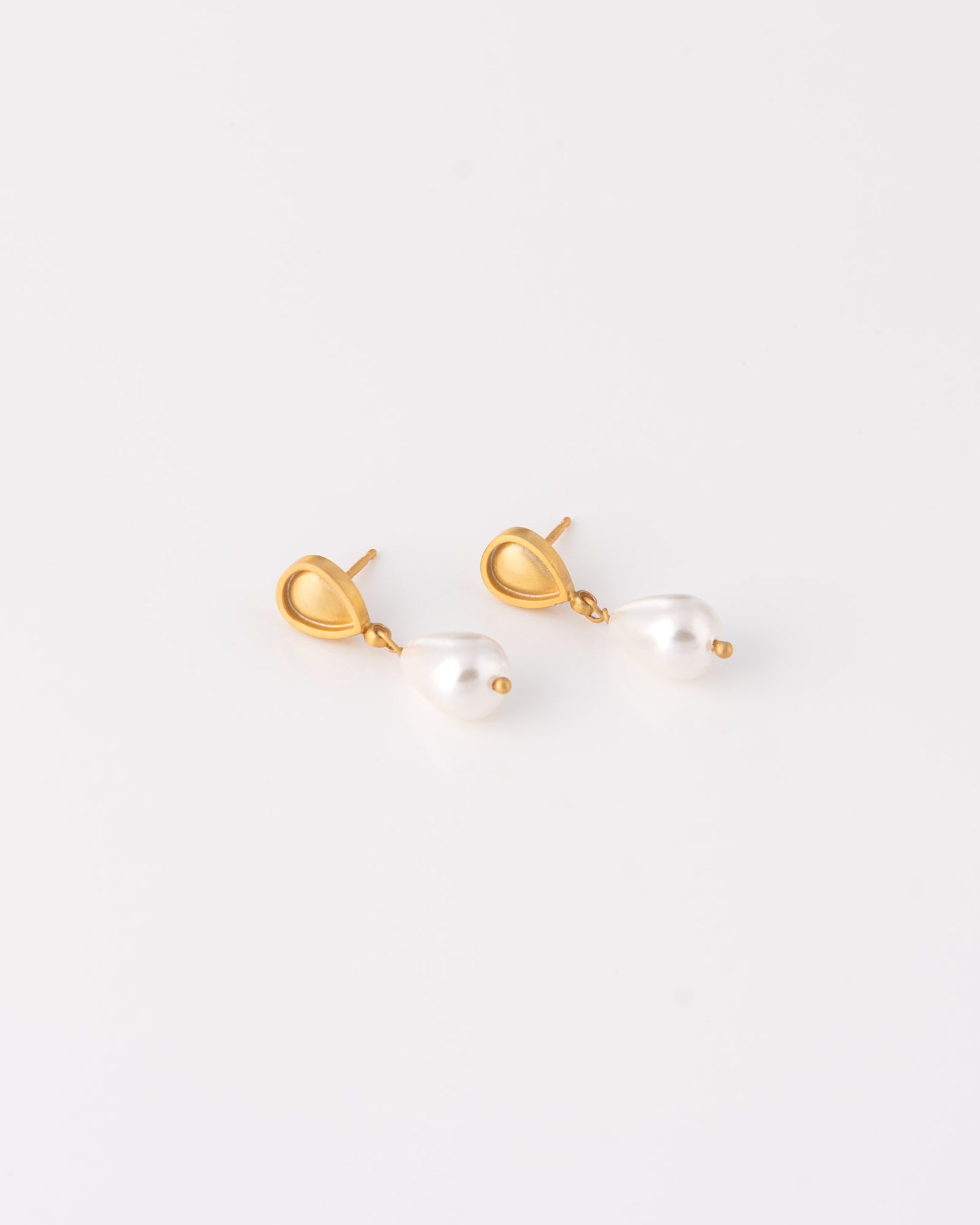 Mermaid Tear Pearl Drop Σκουλαρίκια
