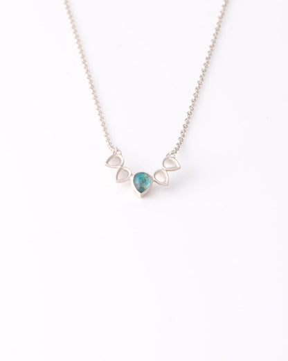 Mermaid Tear Chrysocolla Κολιέ