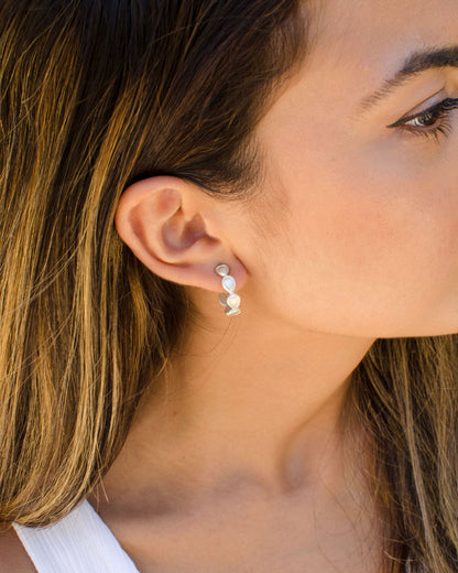 Mermaid Tear Drop Hoops