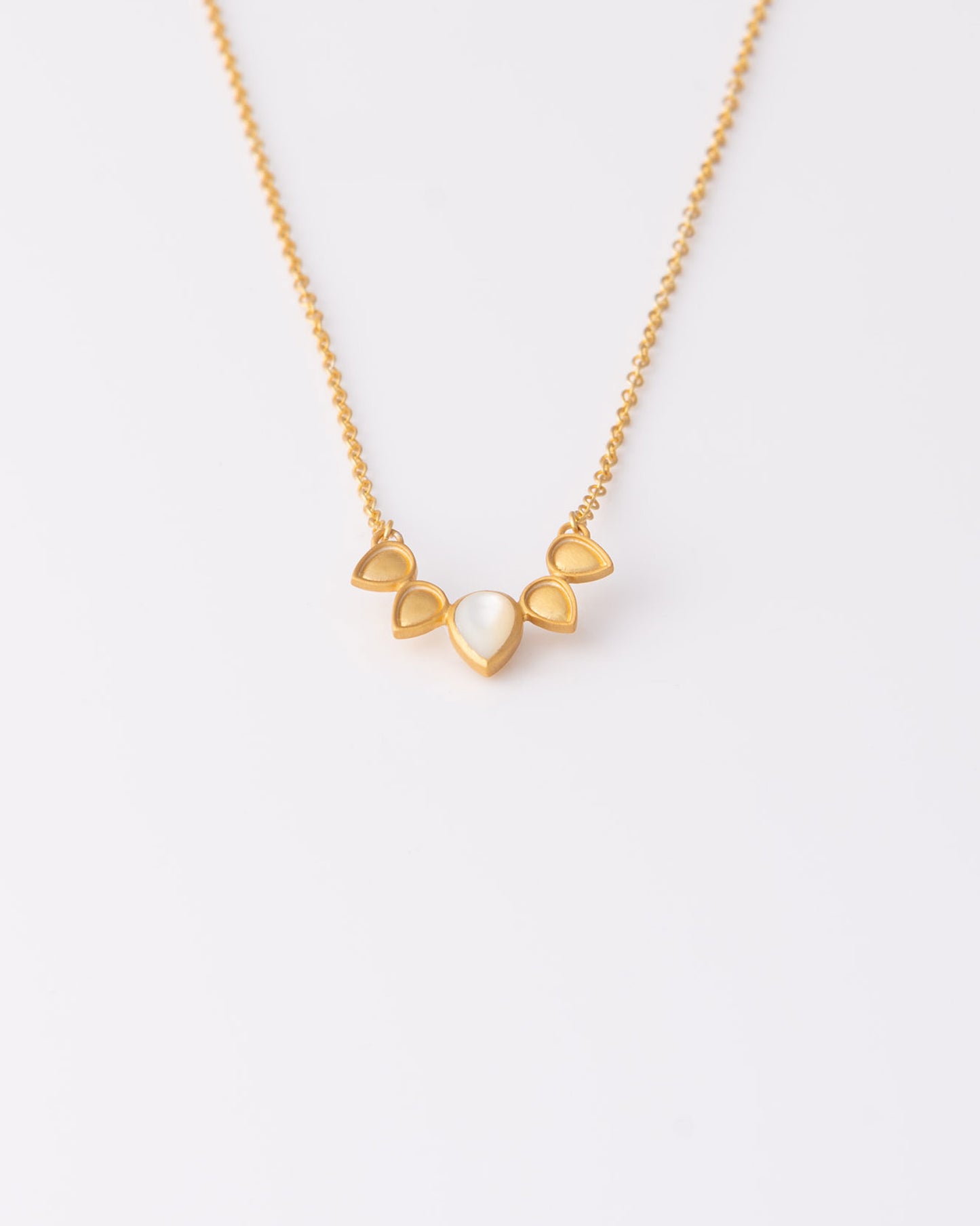 Mermaid Tear Mother Of Pearl Κολιέ