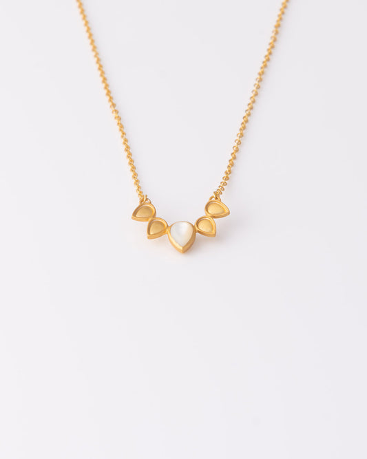 Mermaid Tear Mother Of Pearl Κολιέ