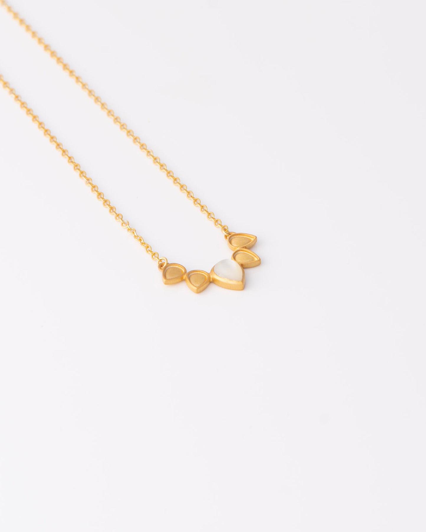 Mermaid Tear Mother Of Pearl Κολιέ