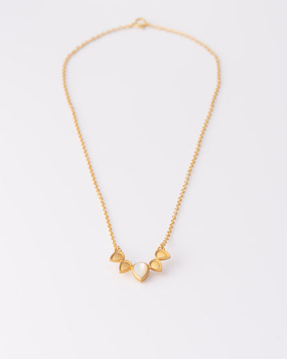 Mermaid Tear Mother Of Pearl Κολιέ