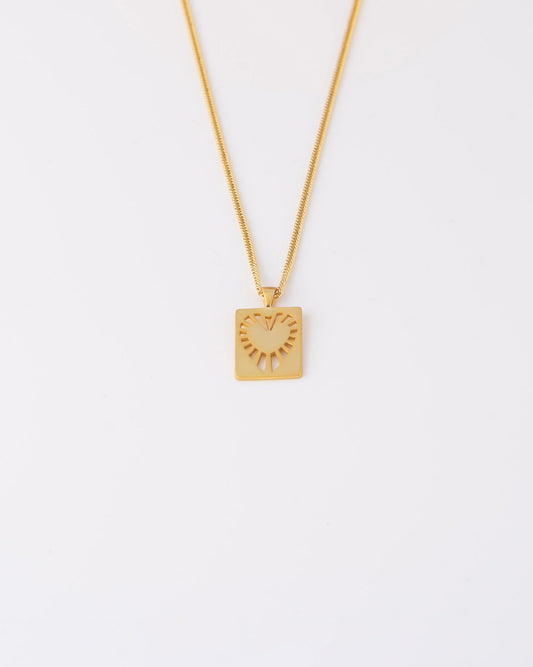 Radial Heart Talisman