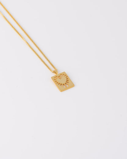 Radial Heart Talisman