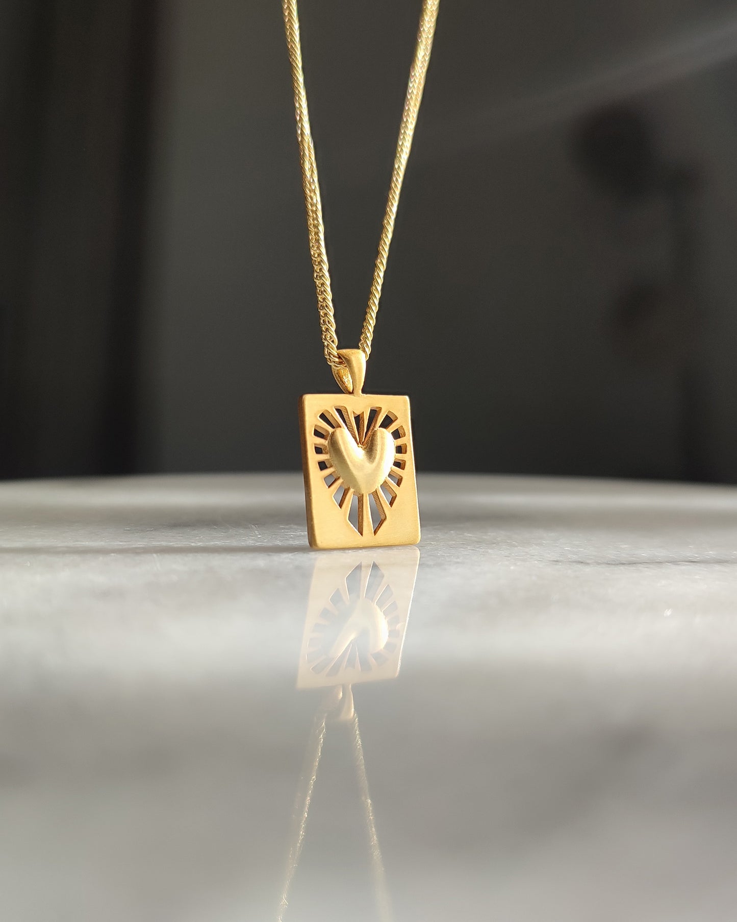 3D Radial Heart Talisman