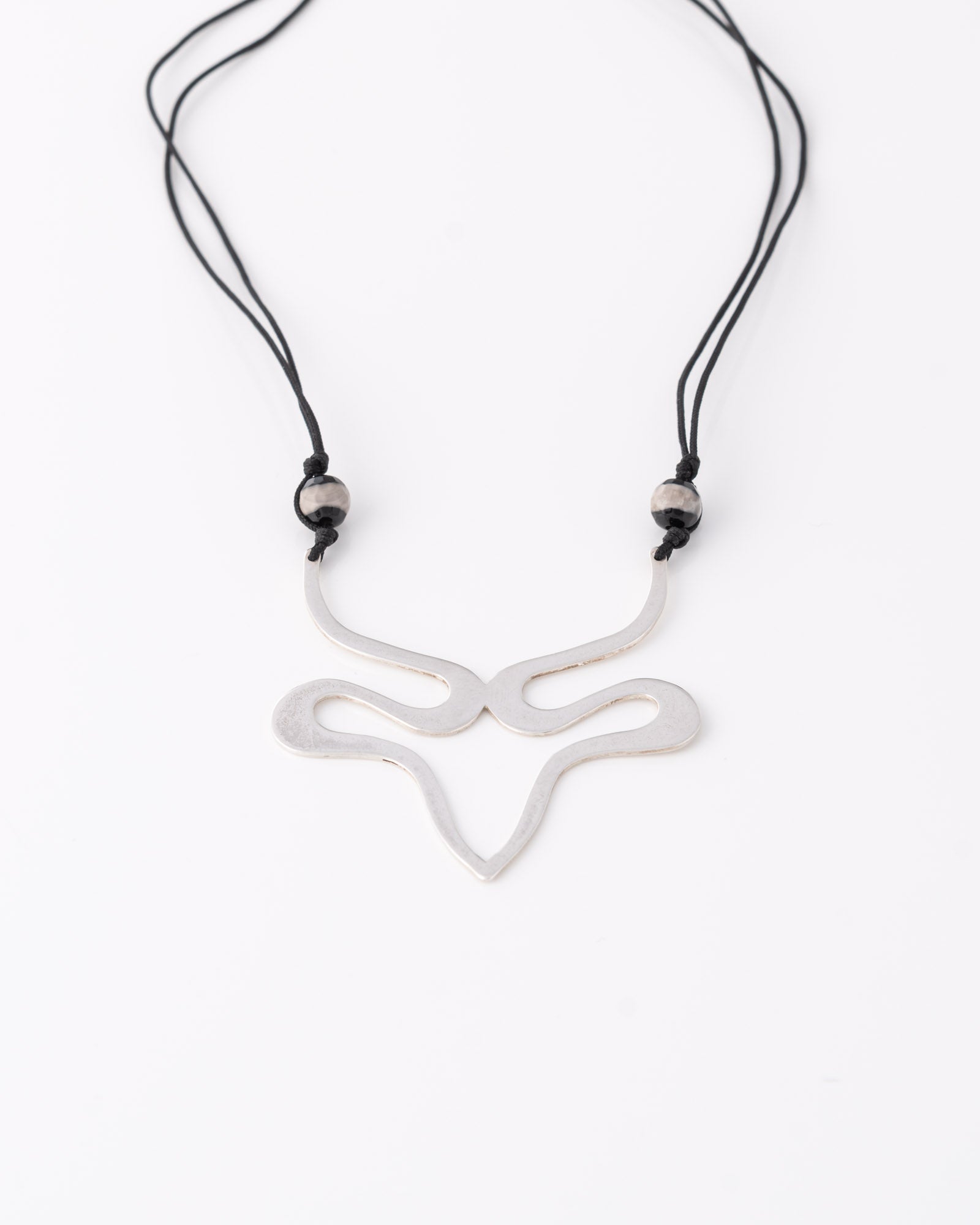 One of a kind ασημένιο statement κολιέ Minotaur της ANV Jewelry.